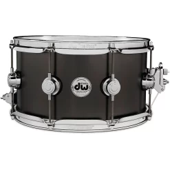 Best reviews of ✔️ DW DW Collector's Series Satin Black Over Brass Snare Drum With Chrome Hardware 13 X 7 In. ⌛
