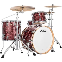 Brand new ✔️ Ludwig Ludwig Classic Maple 3-Piece Fab Shell Pack With 22" Bass Drum Burgundy Pearl ✨