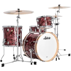 Hot Sale ✨ Ludwig Ludwig Classic Maple 3-Piece Downbeat Shell Pack With 20" Bass Drum Burgundy Pearl ????
