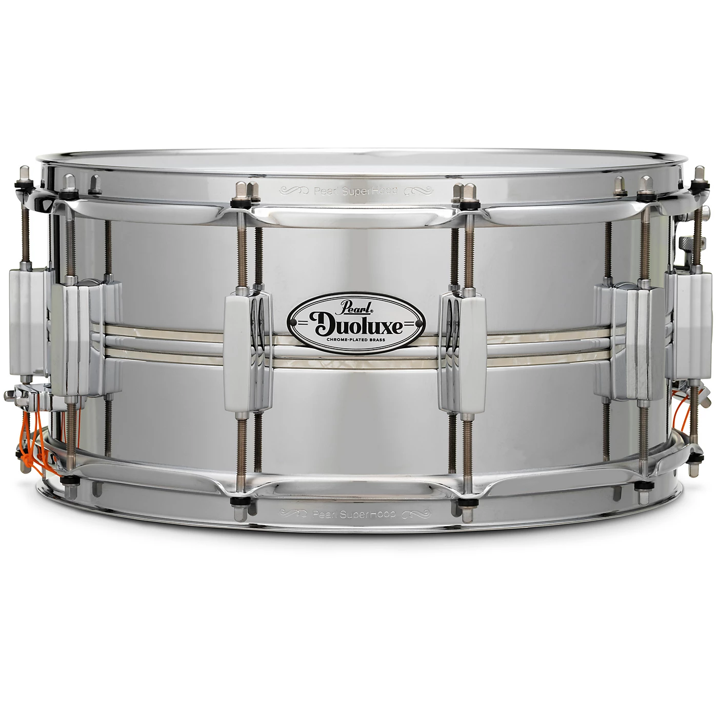 Pearl DuoLuxe Inlaid Snare 14 x 6.5 in. Chrome/Brass Hot Sale ✨ Pearl Pearl DuoLuxe Inlaid Snare 14 X 6.5 In. Chrome/Brass ???? -Ludwig Shop L85271000002001 00 1400x1400 1