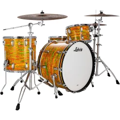 Best Pirce 🛒 Ludwig Ludwig Classic Maple 3-Piece Pro Beat Shell Pack With 24 In. Bass Drum Citrus Mod 💯