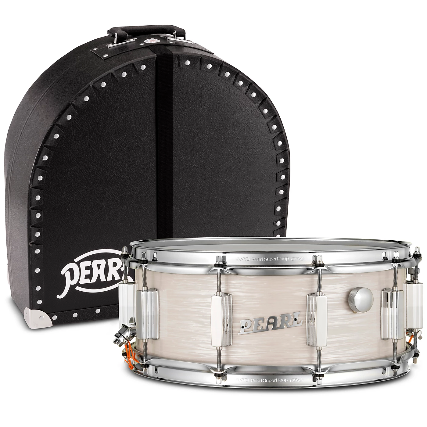Pearl President Series Phenolic Snare with Nomad Case 14 x 5.5 in. Pearl White Oyster Promo ⌛ Pearl President Series Phenolic Snare With Nomad Case 14 X 5.5 In. Pearl White Oyster ???? -Ludwig Shop L89370000001001 00 1400x1400 1