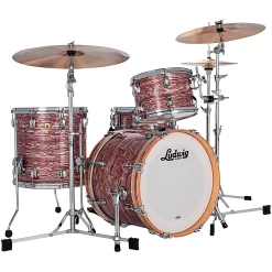 Best reviews of 🛒 Ludwig Ludwig Classic Maple 3-Piece Jazzette Shell Pack With 18 In. Bass Drum Pink Oyster 💯