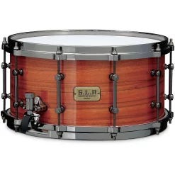 Promo ⭐ TAMA TAMA S.L.P. G-Maple Snare Drum 14 X 7 In. Gloss Tangerine Zebrawood 🤩