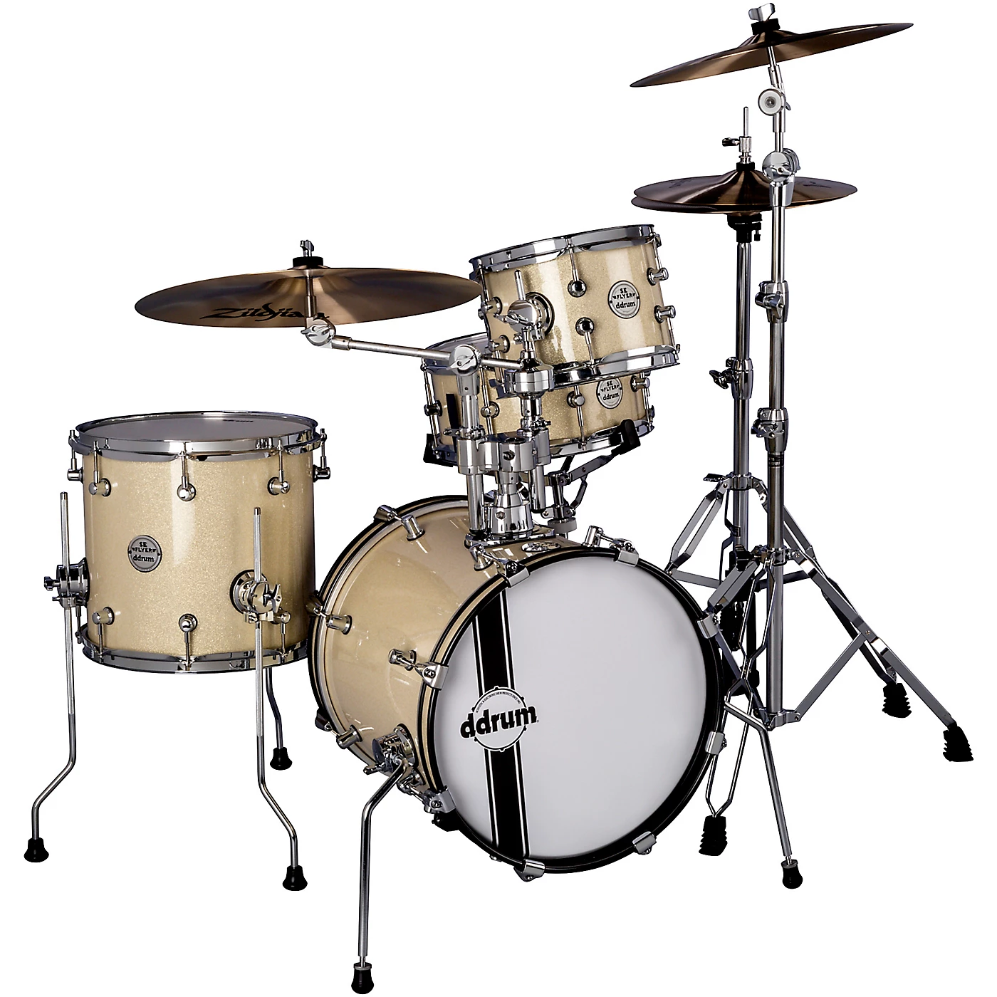 Ddrum SE Flyer Pitstop 4-Piece Shell Pack Vintage Sparkle Budget ???? Ddrum Ddrum SE Flyer Pitstop 4-Piece Shell Pack Vintage Sparkle ???? -Ludwig Shop L92723000001000 00 1400x1400 1