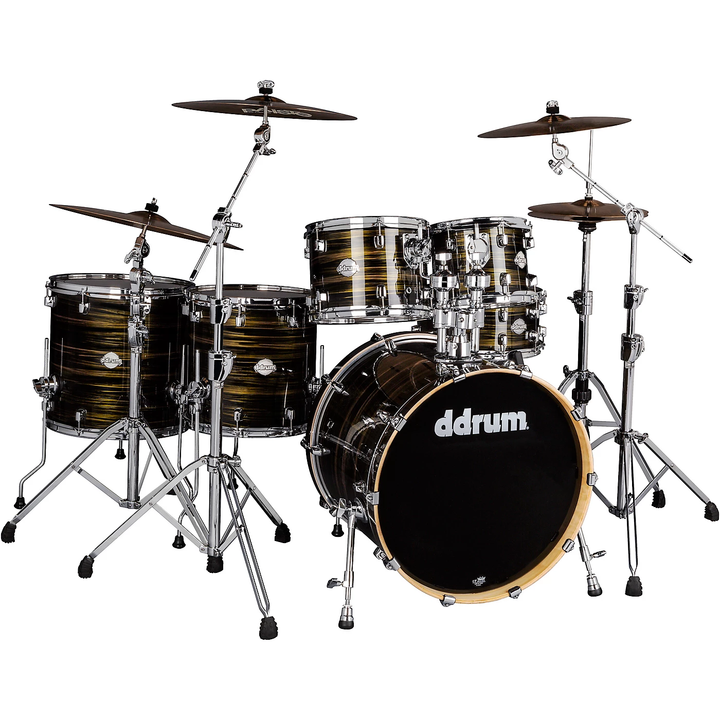 Best deal 👍 Ddrum Ddrum Dominion 6-Piece Shell Pack Brushed Olive Metallic ✔️