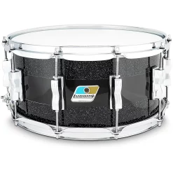 Wholesale 🔥 Ludwig Ludwig Vistalite 50th Anniversary Snare Drum 14 X 6.5 In. Black Sparkle/Smoke/Black Sparkle 😉