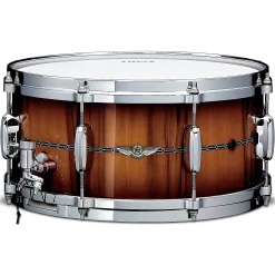 Promo ⌛ TAMA TAMA STAR Mahogany Snare Drum 14 X 6.5 In. Caramel Tineo Burst 🧨