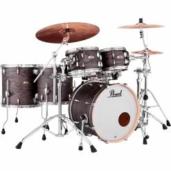 Promo ???? Pearl Pearl Session Studio Select 5-Piece Shell Pack With 20" Bass Drum Black Satin Ash ⌛